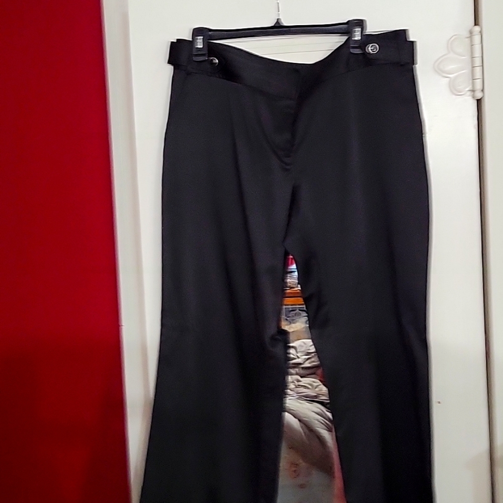 Women's satin slacks